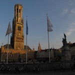 Markt at sunset