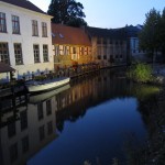 Brugge at night