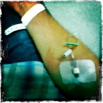 My first blood-test-giver-tube-thing