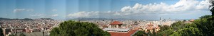 Barcelona panorama