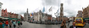 Quick stitch panorama of Markt