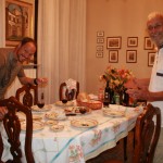 Dinner in Volterra